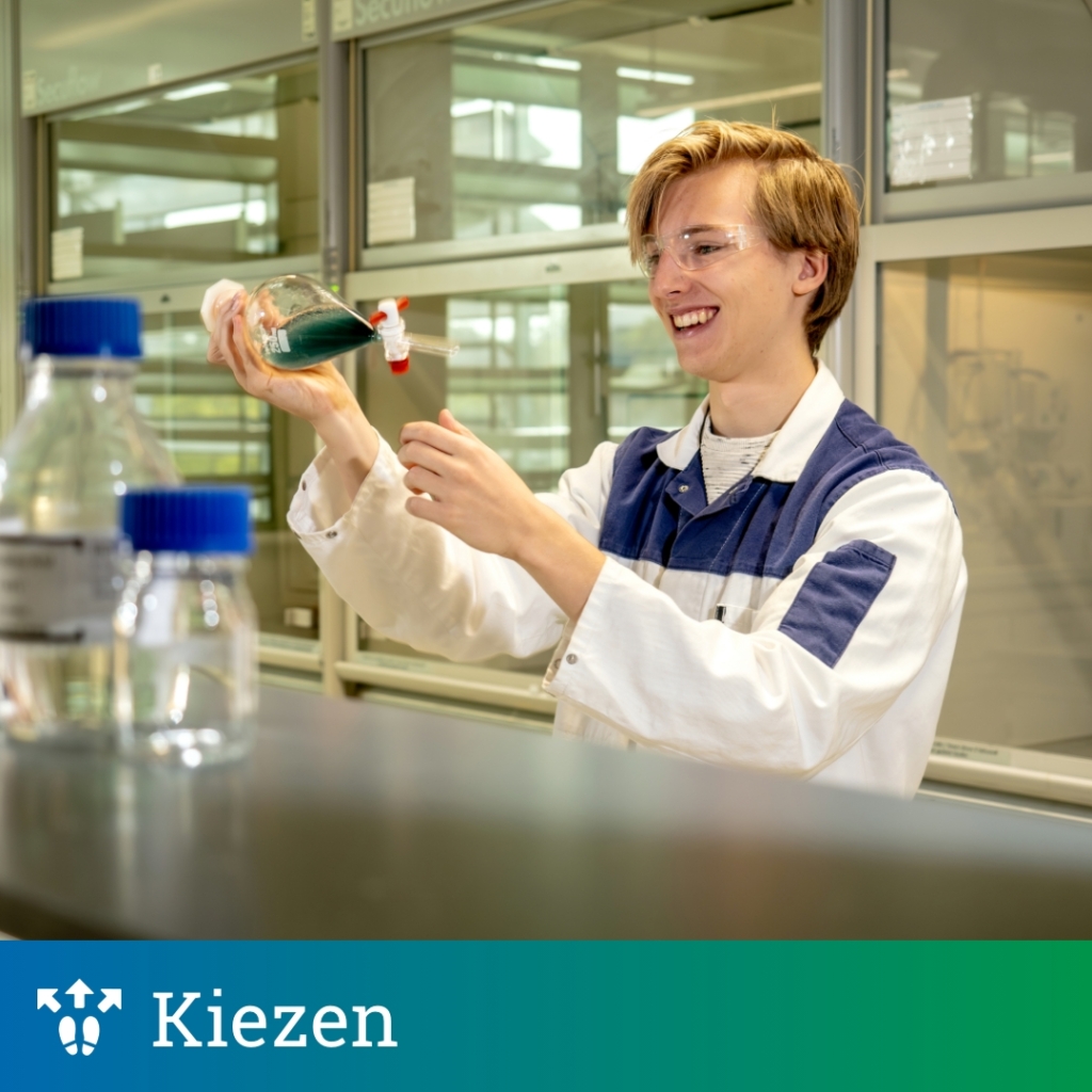 Jorn in het laboratorium