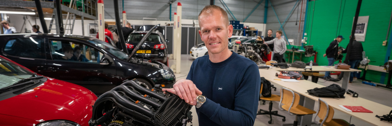 Docent Rob op ROC Nijmegen