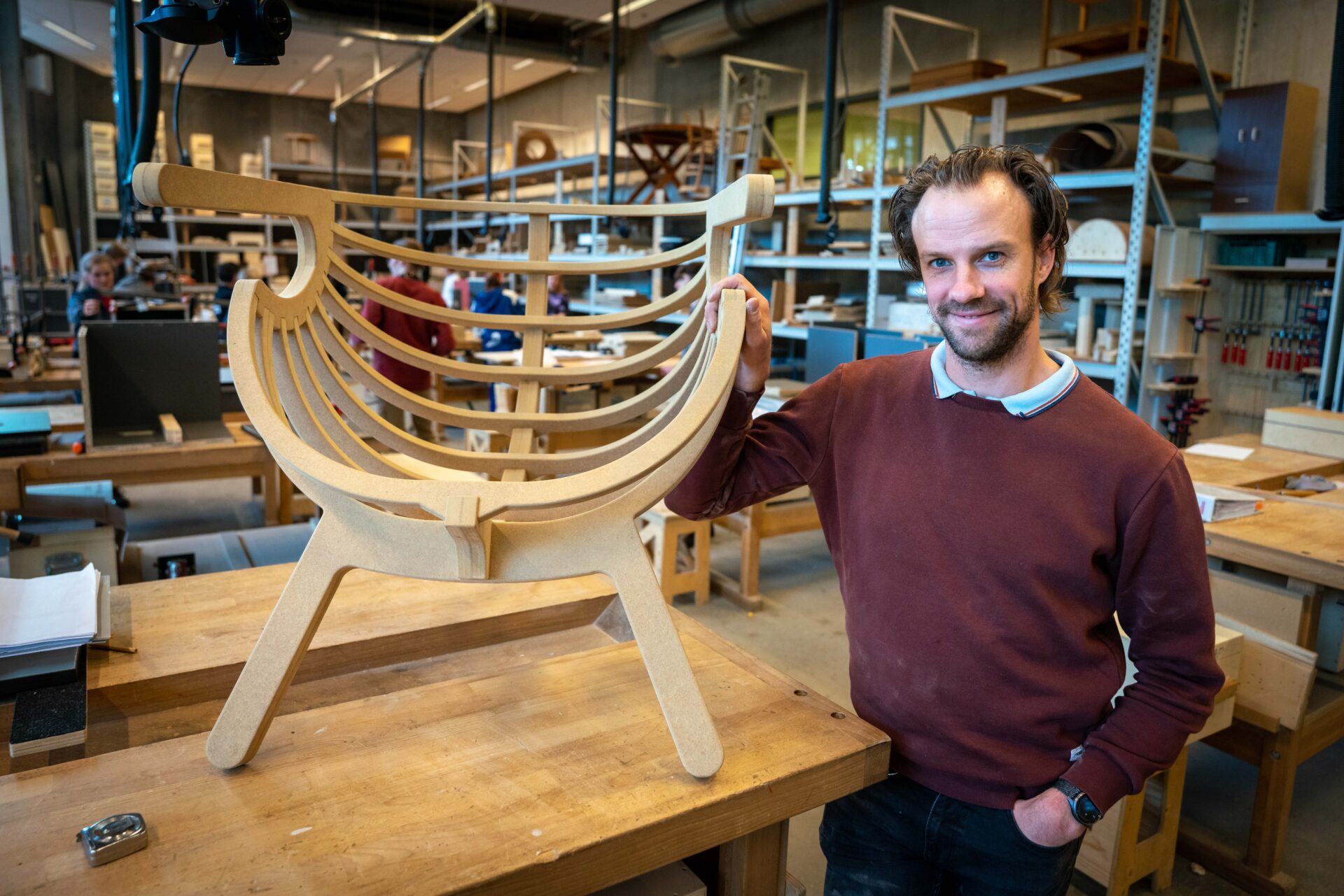 Nijmegen 2211- Hilbert Elfring: teamleider Hout- en meubelbewerking, Technovium