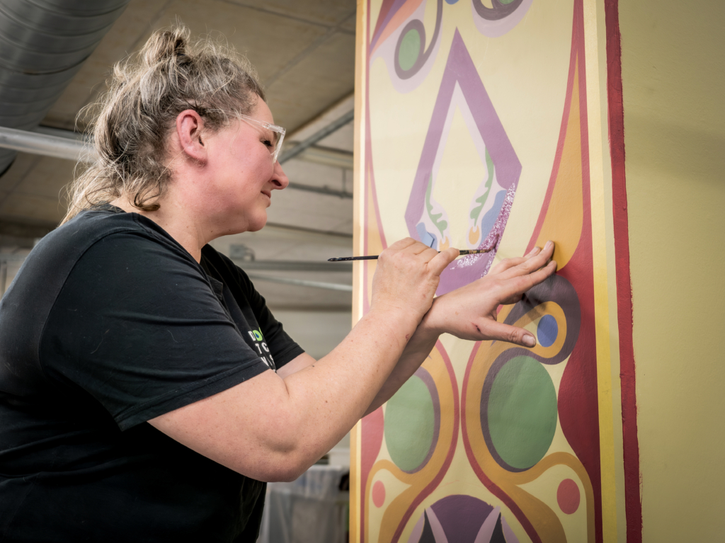 Babs Zonnenberg, docent schilderen